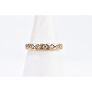 シャネル ココクラッシュ フルダイヤ リング Au750PG 51 買取実績【買取日：2025年9月22日】