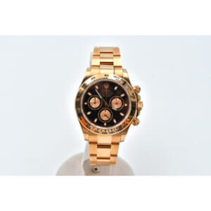 ロレックス デイトナ 黒×シャンパン文字盤 PG/AT 116505 買取実績【買取日：2025年9月24日】