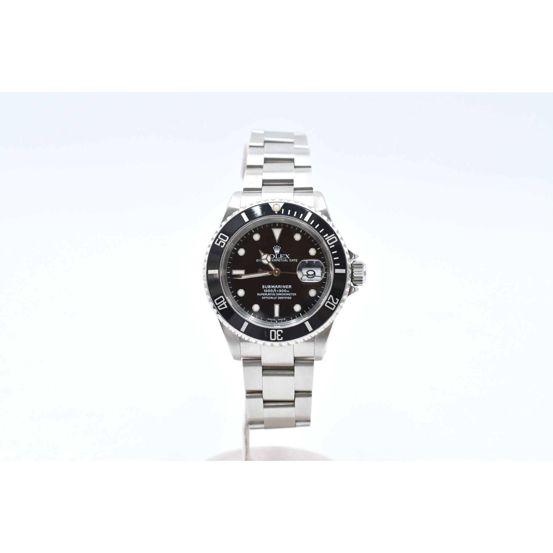 ロレックス サブマリーナー 黒文字盤 SS/AT 16610LN Bランク