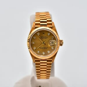 ロレックス デイトジャスト シャンパンゴールド文字盤 YG/AT 69178G 買取実績【買取日：2025年9月26日】