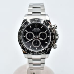 ロレックス デイトナ 黒文字盤 SS/AT 126500LN 買取実績【買取日：2025年10月10日】