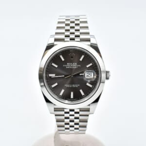 ロレックス デイトジャスト スレート文字盤 SS/AT 126300 買取実績【買取日：2025年10月3日】