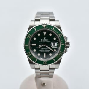 ロレックス サブマリーナーデイト グリーン文字盤 116610LV SS/AT 買取実績【買取日：2025年10月1日】