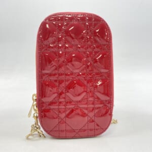 ディオール レディディオール カナージュ フォンホルダー 赤 エナメル 買取実績【買取日：2025年10月23日】