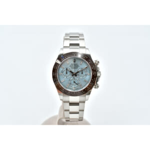 ロレックス デイトナ アイスブルー文字盤 Pt/AT 無記 116506A 買取実績【買取日：2025年9月26日】