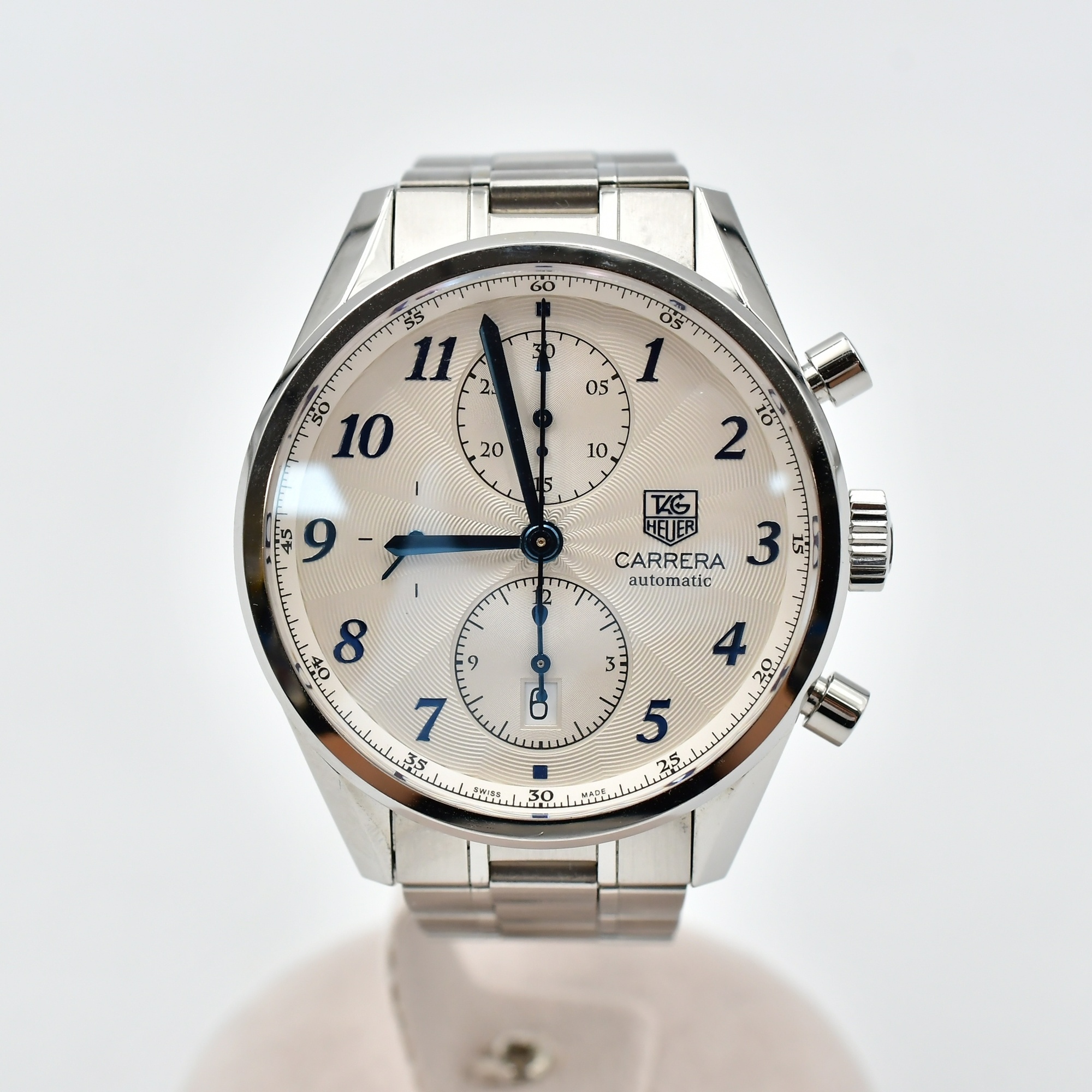 タグホイヤー カレラ ヘリテージ キャリバー1887 シルバー文字盤 SS/AT CAR2114 ABランク