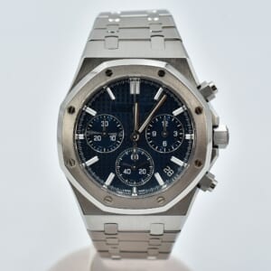オーデマ ピゲ ロイヤルオーク クロノグラフ 50周年記念モデル 青文字盤 SS/AT 26240ST.OO.1320ST.01 買取実績【買取日：2025年10月17日】