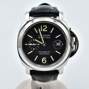 パネライ ルミノール マリーナ 黒文字盤 SS×レザー PAM00104 買取実績【買取日：2025年10月18日】
