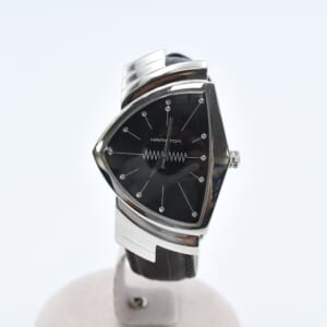 ハミルトン ベンチュラ 黒文字盤 SS×革/QZ H244112 買取実績【買取日：2025年10月25日】