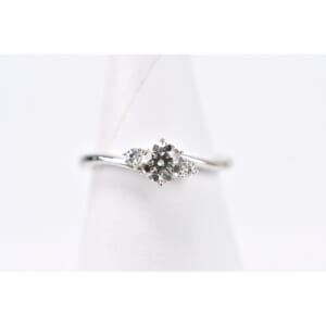 タサキ ダイヤリング Pt950 0.31ct 0.04ct 買取実績【買取日：2025年10月17日】