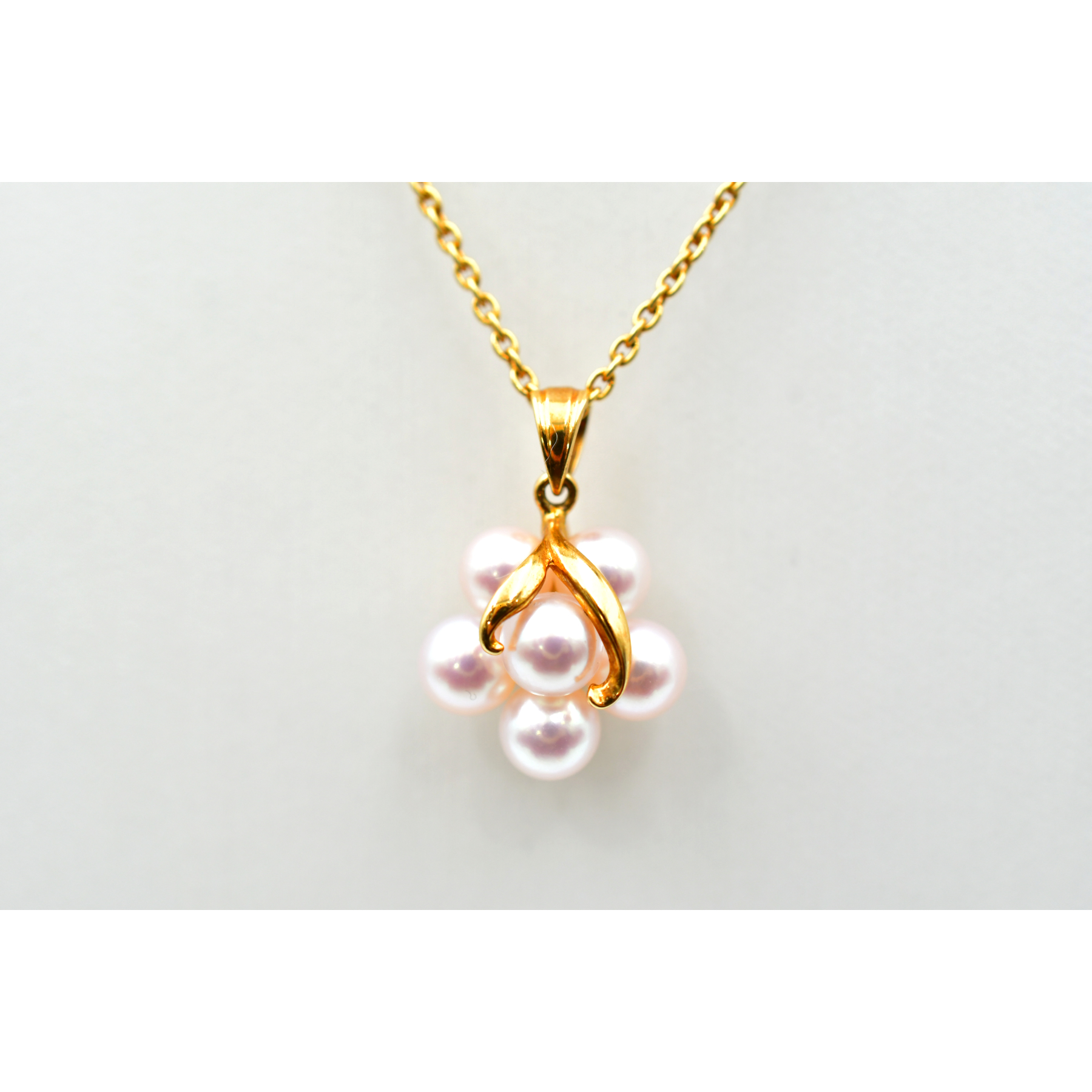 タサキ ベビーパールネックレス Ｋ18 Bランク