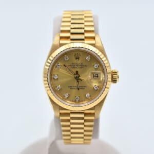 ロレックス デイトジャスト シャンパン文字盤 旧PD YG/AT 69178G 買取実績【買取日：2025年10月8日】