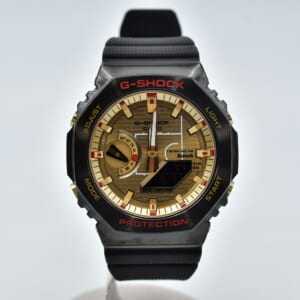 カシオ 八村塁シグネチャーモデル ゴールド文字盤 SS×バイオマス/タフソーラー GBM-2100RH 買取実績【買取日：2025年10月18日】