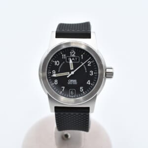 オリス ビッグクラウン 黒文字盤 SS×革/AT 買取実績【買取日：2025年10月24日】