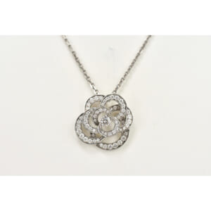 シャネル カメリア ダイヤネックレス 750 J2580 買取実績【買取日：2025年10月14日】