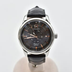 ロンジン コンクエスト ヘリテージ セントラルパワーリザーブ グレー文字盤 SS×革/AT L1.648.4.52.2 買取実績【買取日：2025年9月30日】