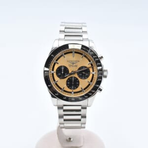 ロンジン コンクエスト クロノグラフ シャンパン文字盤 SS/AT L3.835.4.32.6 買取実績【買取日：2025年9月30日】