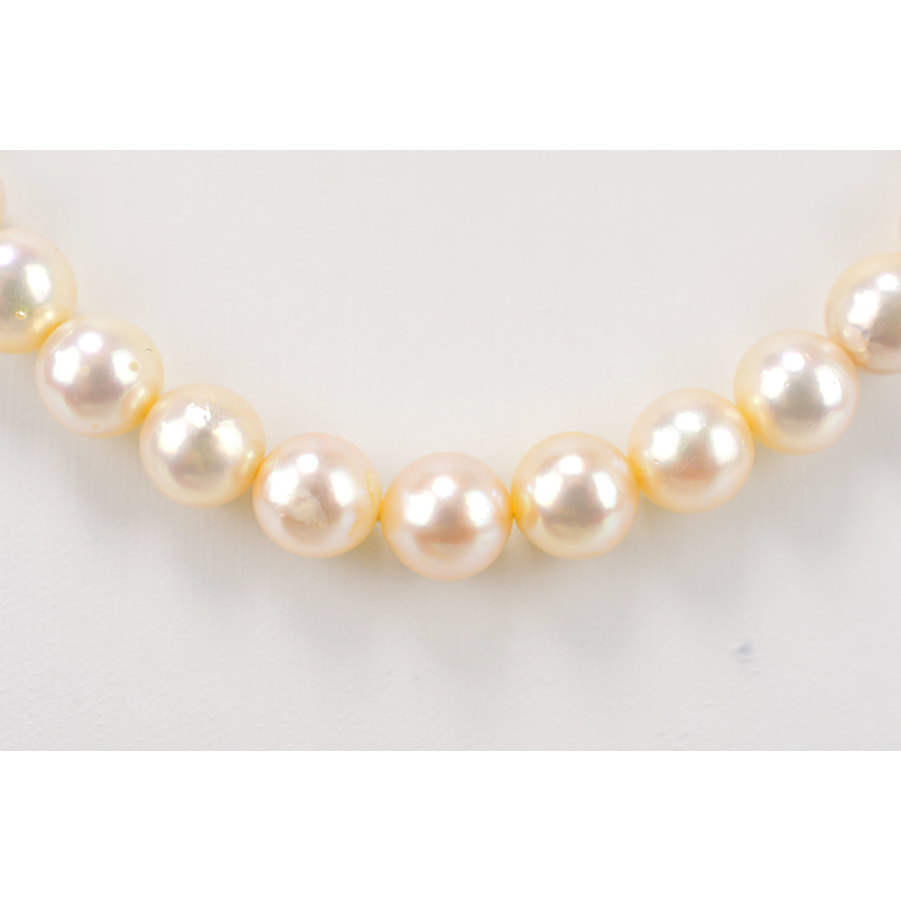 タサキ パールネックレス 7.9 8.5 S刻印 Bランク