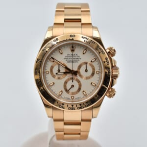ロレックス デイトナ アイボリー文字盤 PG/AT 116505 買取実績【買取日：2025年10月9日】