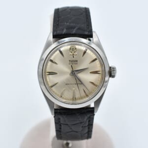 チューダー オイスター シルバー文字盤 SS×革/手巻き 7934 買取実績【買取日：2025年10月3日】