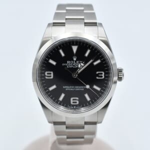 ロレックス エクスプローラー 黒文字盤 SS/AT 124270 買取実績【買取日：2025年10月7日】