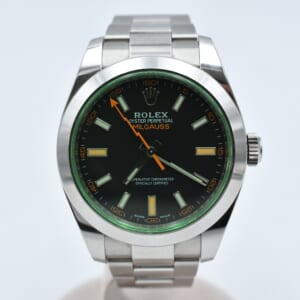 ロレックス ミルガウス 黒文字盤 SS/AT 116400GV 買取実績【買取日：2025年10月9日】