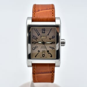 オリス レクタンギュラー デイデイト シルバー文字盤 SS/AT 買取実績【買取日：2025年10月4日】