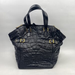 サンローラン ダウンタウン トートバッグ 黒 レザー 172460 買取実績【買取日：2025年10月17日】