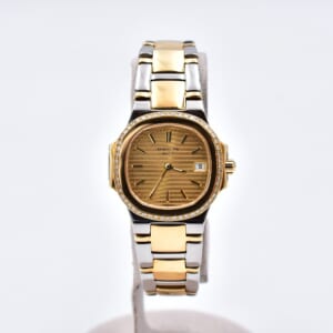 パテック フィリップ ノーチラス シャンパン文字盤 ダイヤベゼル K18YGxSS/QZ 4700/052 買取実績【買取日：2025年10月17日】