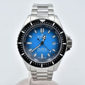 エドックス スカイダイバー ネプチュニアン 青文字盤 SS/AT 80120-3NM-NIN 買取実績【買取日：2025年10月16日】