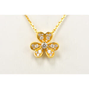 ヴァンクリーフ＆アーペル フリヴォル ミニ ダイヤ ネックレス Au750 VCARP7RI00 買取実績【買取日：2025年10月11日】