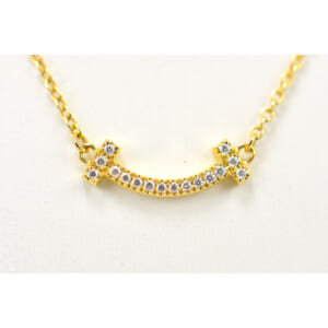 ティファニー Tスマイル ミニ ダイヤ ネックレス Au750 買取実績【買取日：2025年10月10日】