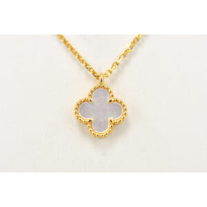 ヴァンクリーフ＆アーペル スウィートアルハンブラ マザーオブパール ネックレス Au750 VCARF69100 買取実績【買取日：2025年10月2日】