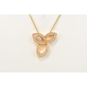 ハリー・ウィンストン リリークラスター ダイヤネックレス Au750PG PEDYMQRFLC 買取実績【買取日：2025年10月4日】