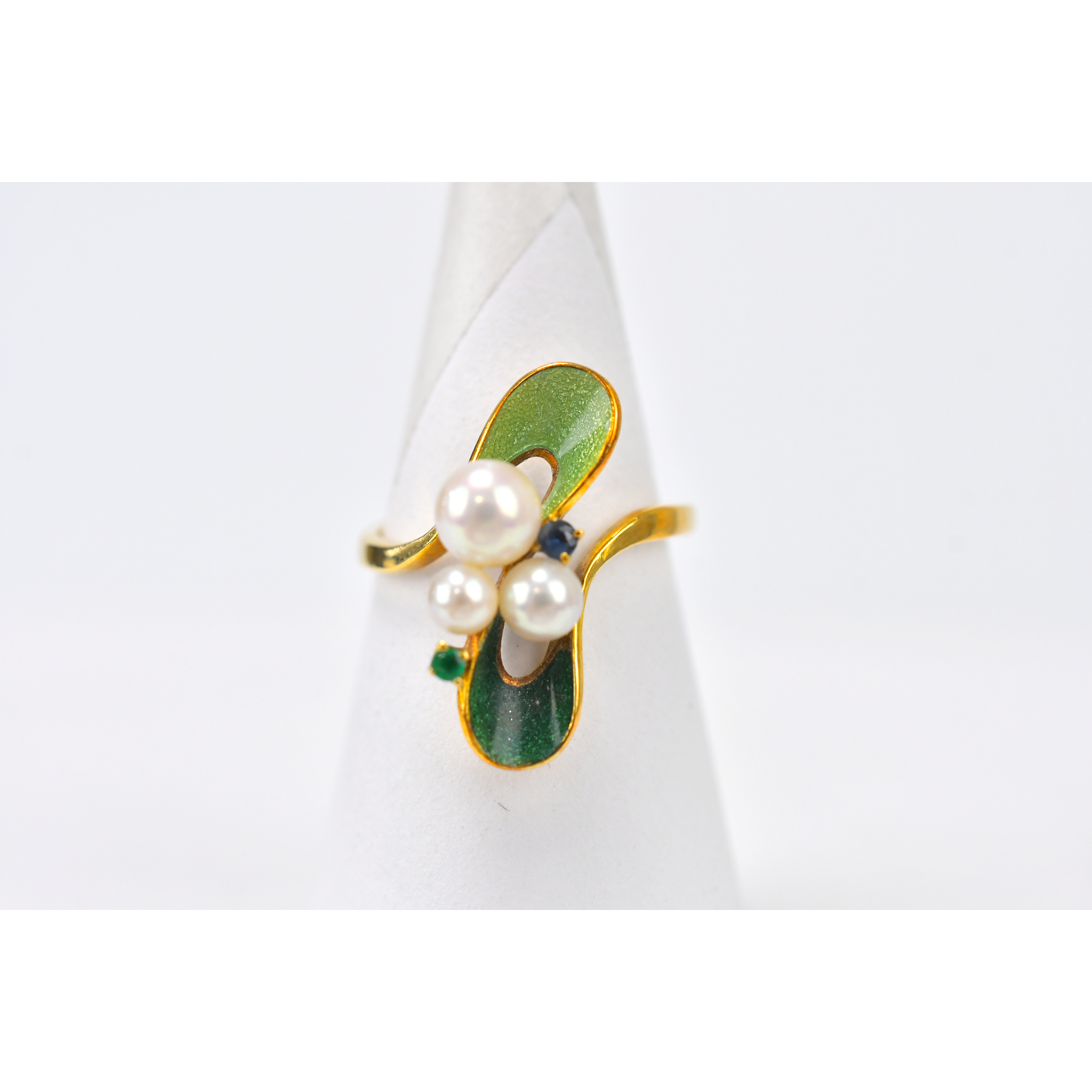 ミキモト パール リング K18 Bランク