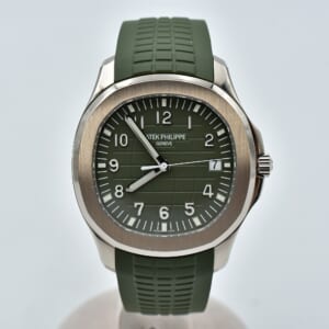パテック フィリップ アクアノート グリーン文字盤 WG×ラバー/AT 5168G-010 買取実績【買取日：2025年10月16日】