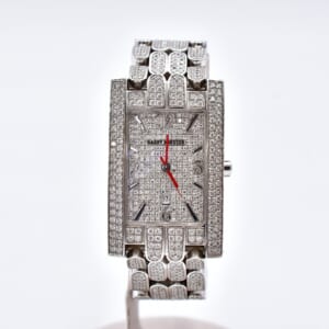 ハリー・ウィンストン アヴェニュー ダイヤ文字盤 WG/QZ 買取実績【買取日：2025年10月16日】