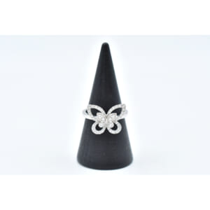 グラフ バタフライ シルエットダイヤリング 750WG #10 買取実績【買取日：2025年10月14日】