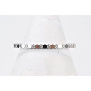 ショーメ ビーマイラブ ハーフダイヤ バングル WG ＃17 083436-170 買取実績【買取日：2025年10月19日】