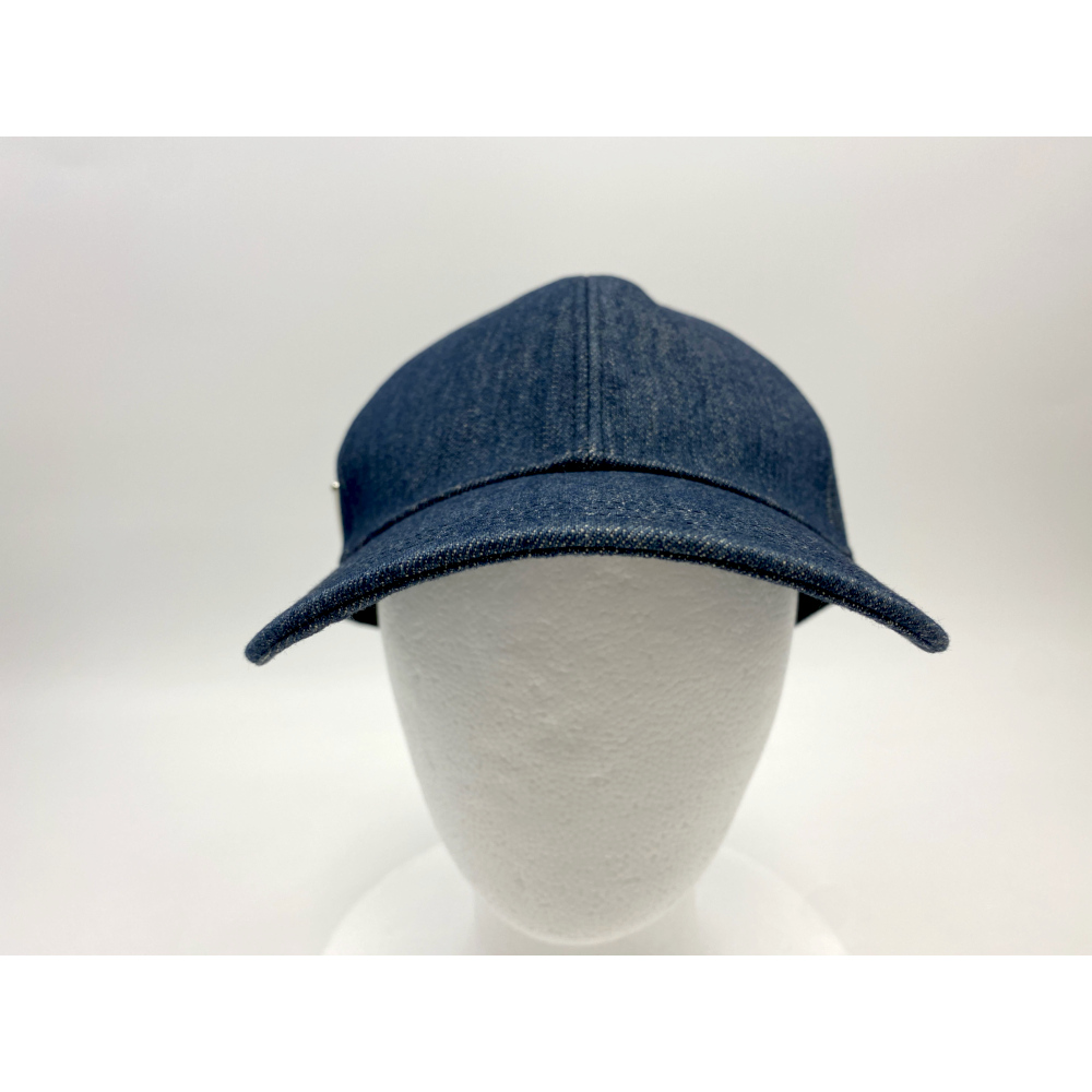 プラダ ロゴ キャップ デニム Bランク