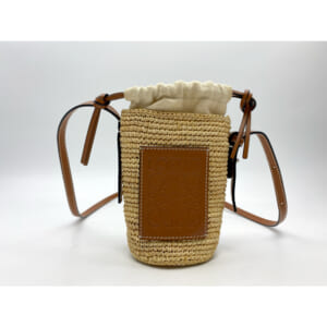 ロエベ シリンダーポケット ブラウン ラフィア 買取実績【買取日：2025年10月8日】