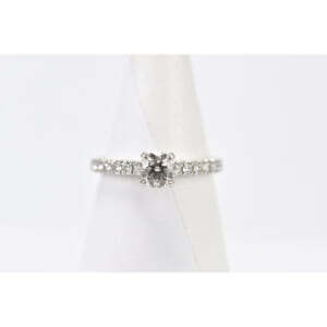 カルティエ ソリテール ハーフエタニティ ダイヤリング Pt950 0.4ct 買取実績【買取日：2025年10月17日】