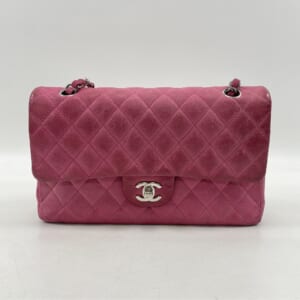 シャネル マトラッセ25 WフラップWチェーン ソフトキャビアスキン ピンク SV金具 買取実績【買取日：2025年10月14日】