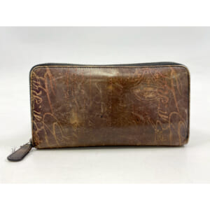 ベルルッティ カリグラフィー ラウンドファスナー財布 ブラウン レザー 買取実績【買取日：2025年9月30日】