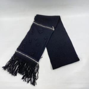 シャネル カメリア マフラー 黒 フリーサイズ P33568K00908 買取実績【買取日：2025年10月19日】