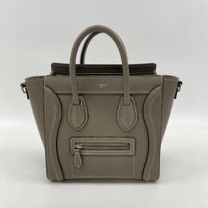 セリーヌ ラゲージ ナノ ベージュ レザー 買取実績【買取日：2025年10月24日】