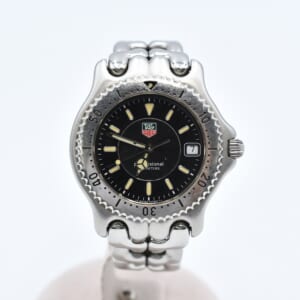 タグホイヤー セルデイト 黒文字盤 SS/QZ WG1118 買取実績【買取日：2025年10月26日】