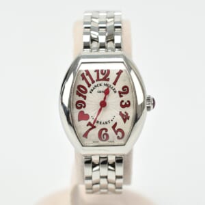 フランク ミュラー ハートトゥハート シルバー文字盤 SS/QZ 5002SQZC8HJRED 買取実績【買取日：2025年10月21日】