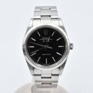 ロレックス エアキング 黒文字盤 SS/AT 14000 買取実績【買取日：2025年10月21日】