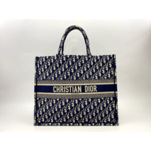 ディオール ブックトート ラージ ネイビー キャンバス 買取実績【買取日：2025年9月25日】